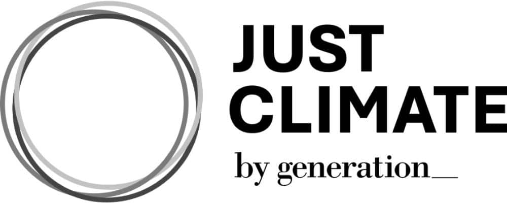 Logo for Just Climate initiative