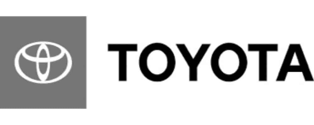 Toyota logo and brand name