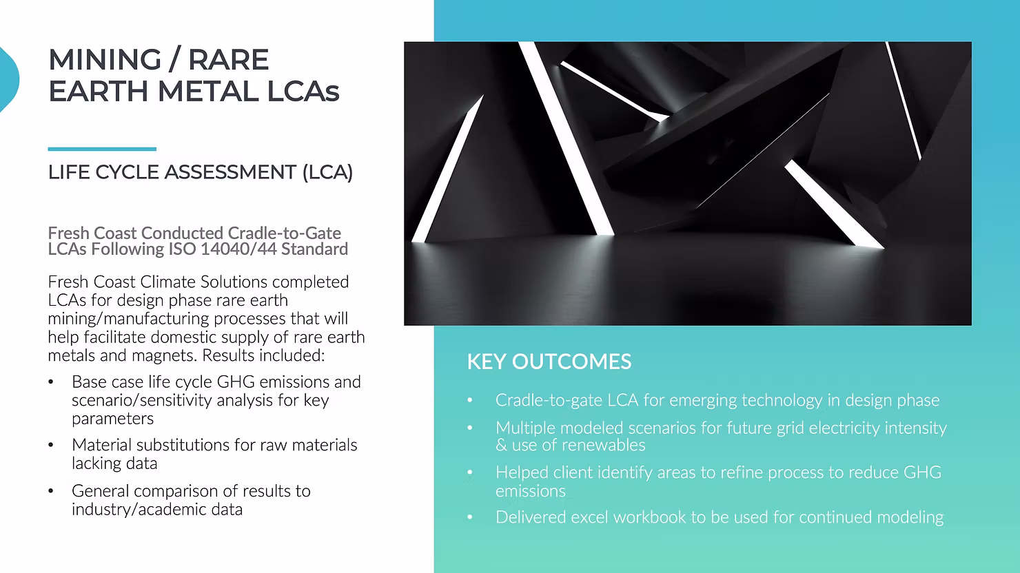 Life cycle assessment of rare metals