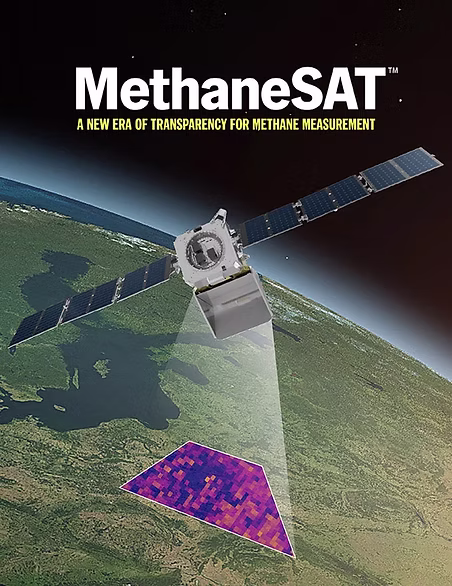 Satellite monitoring methane emissions from space.